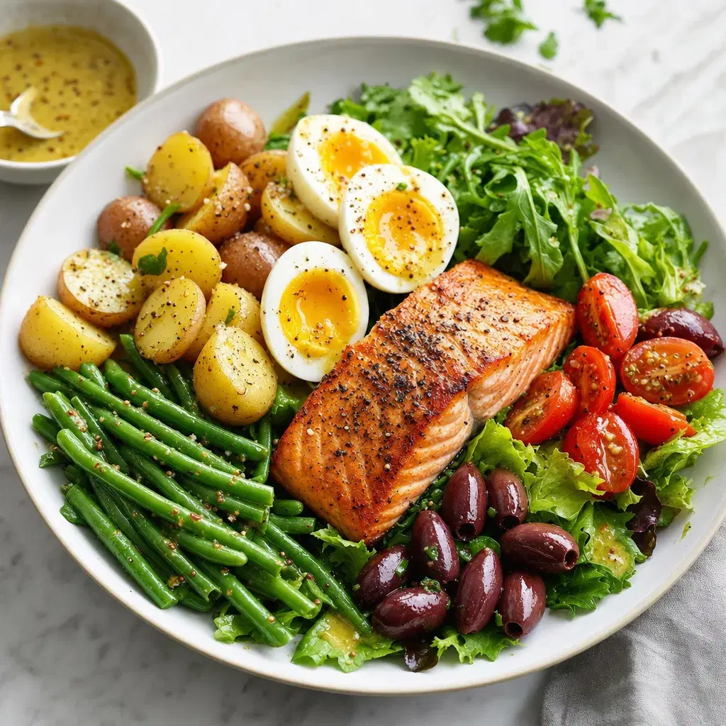 Salmon Nicoise-Style Salad recipe combo