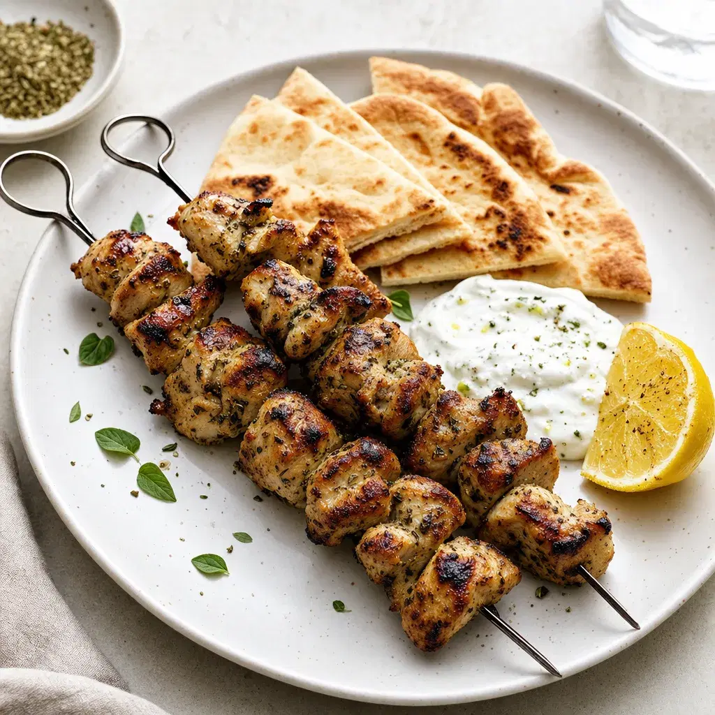 Chicken Souvlaki recipe combo