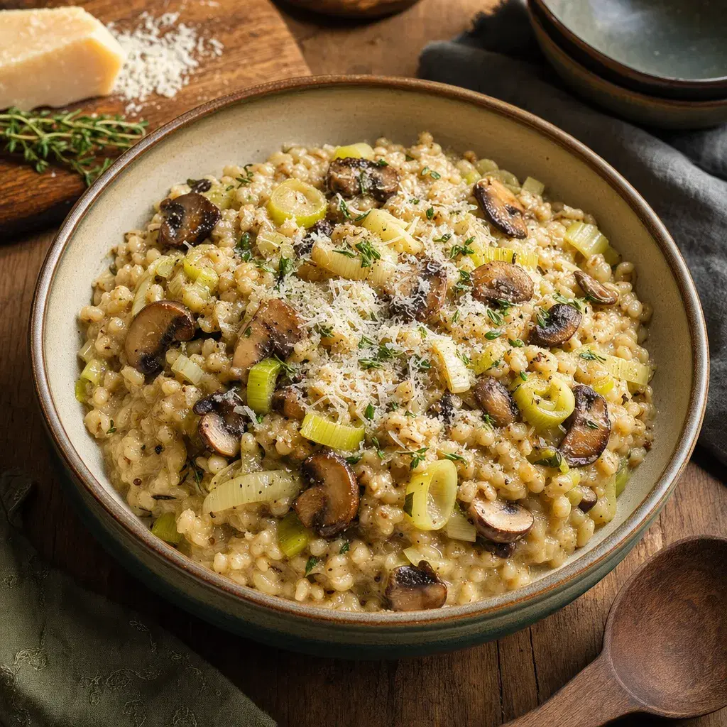 Leek Barley Cottage Bowl recipe combo