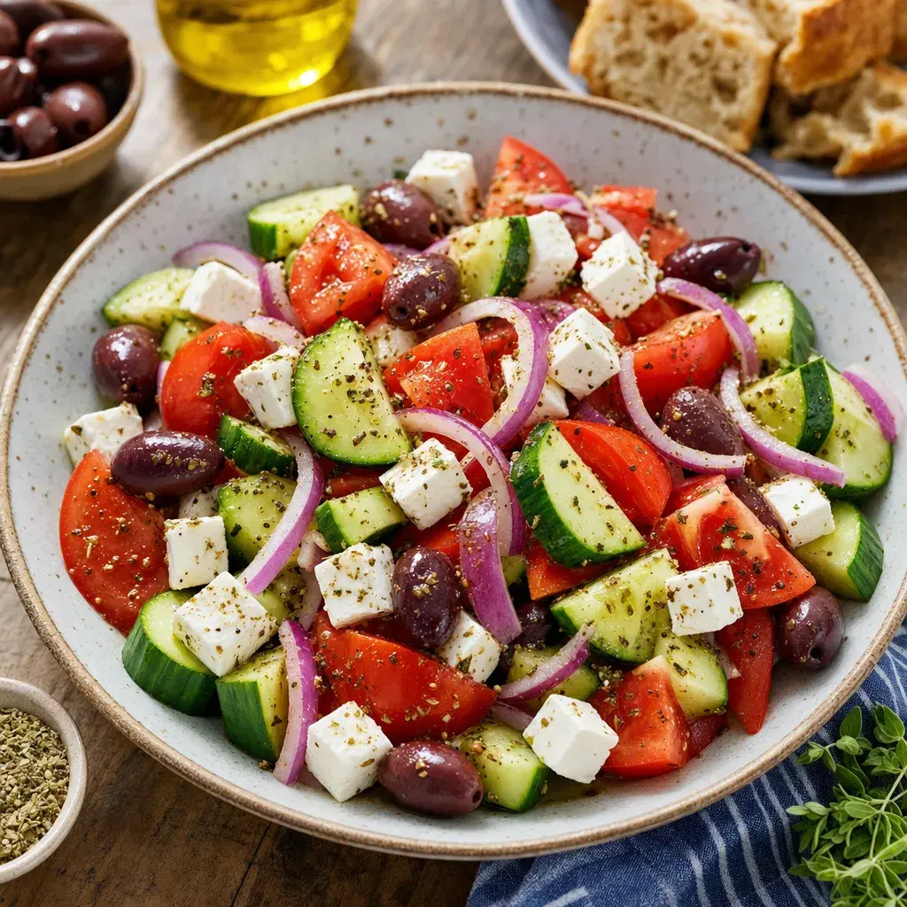 Greek Salad recipe combo