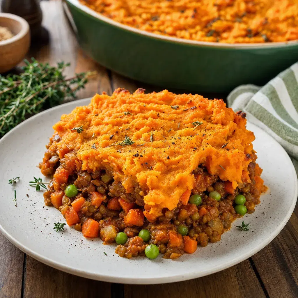 Lentil Sweet Potato Shepherd’s Pie recipe combo