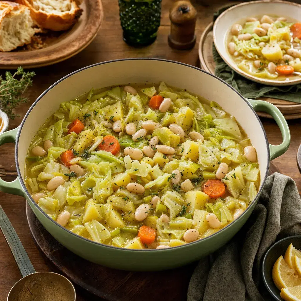 Cabbage White Bean Garden Stew recipe combo