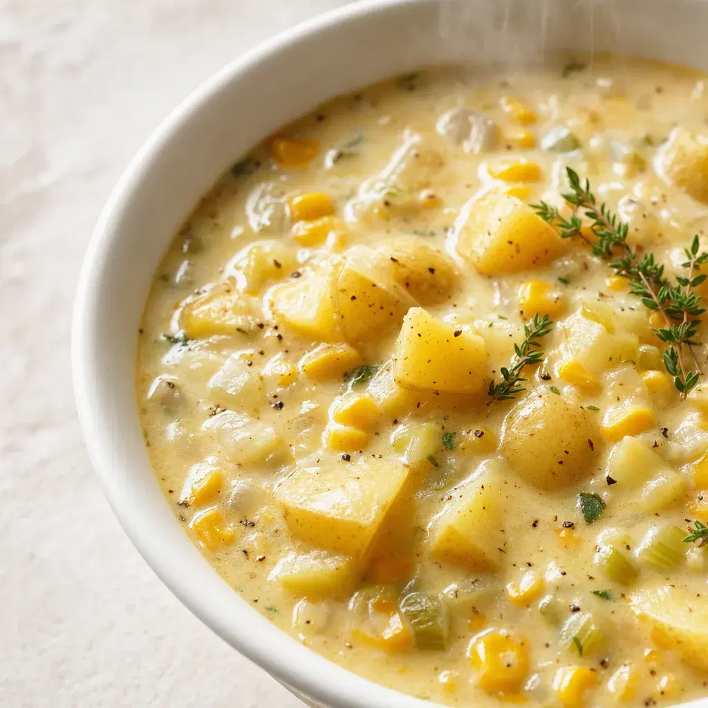 Corn and Potato Chowder recipe combo
