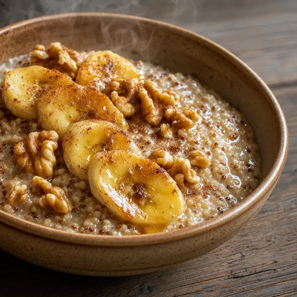 Banana Walnut Quinoa Porridge recipe combo