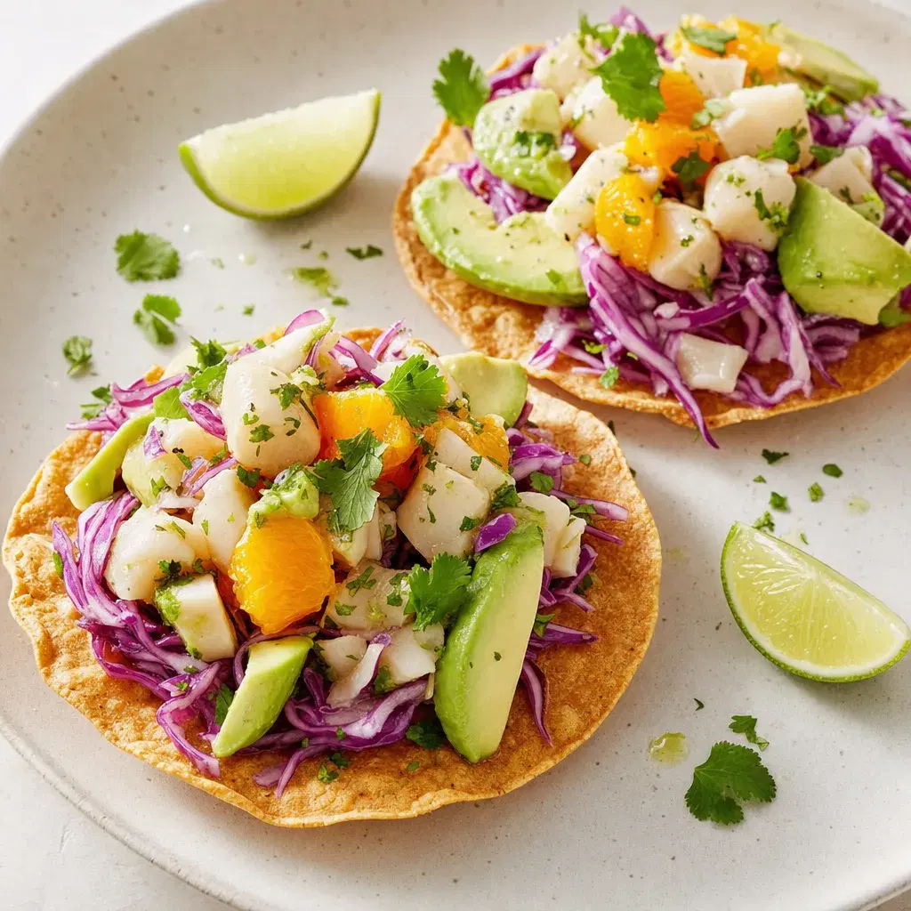 Citrus Hearts of Palm Tostadas recipe combo