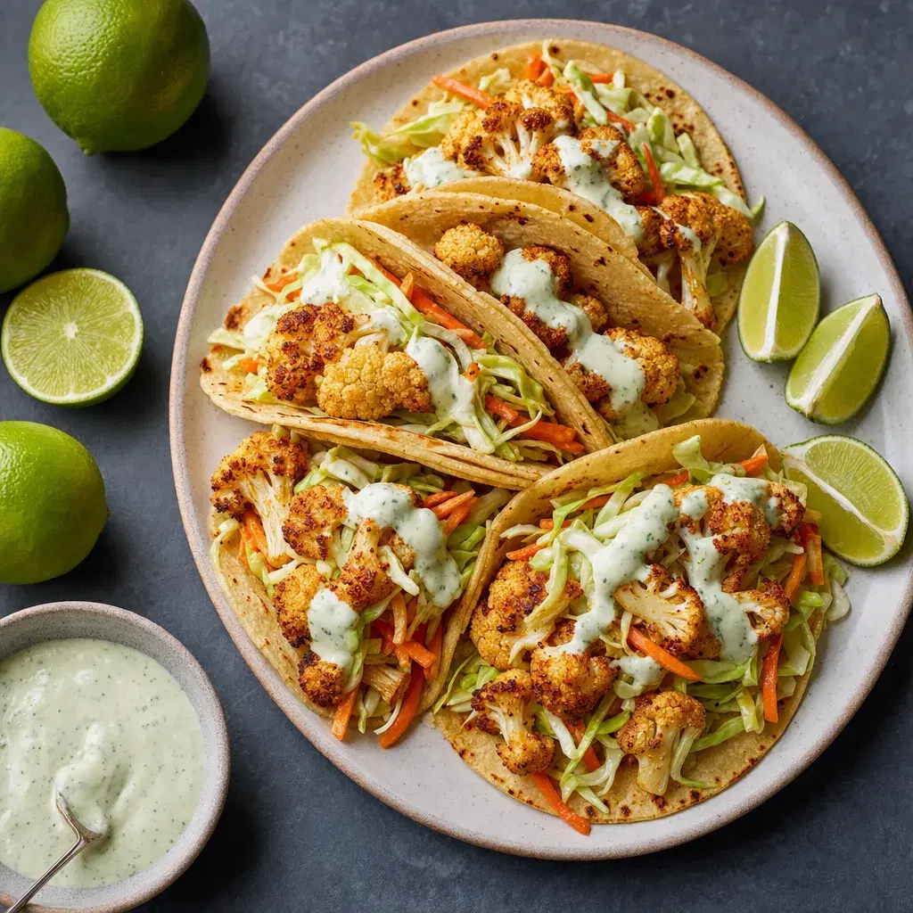 Baja Cauliflower Tacos recipe combo