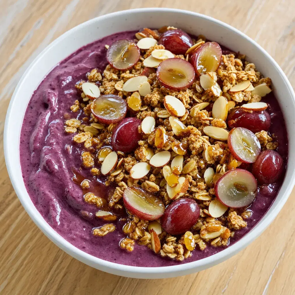Grape Yogurt Crunch Bowl recipe combo