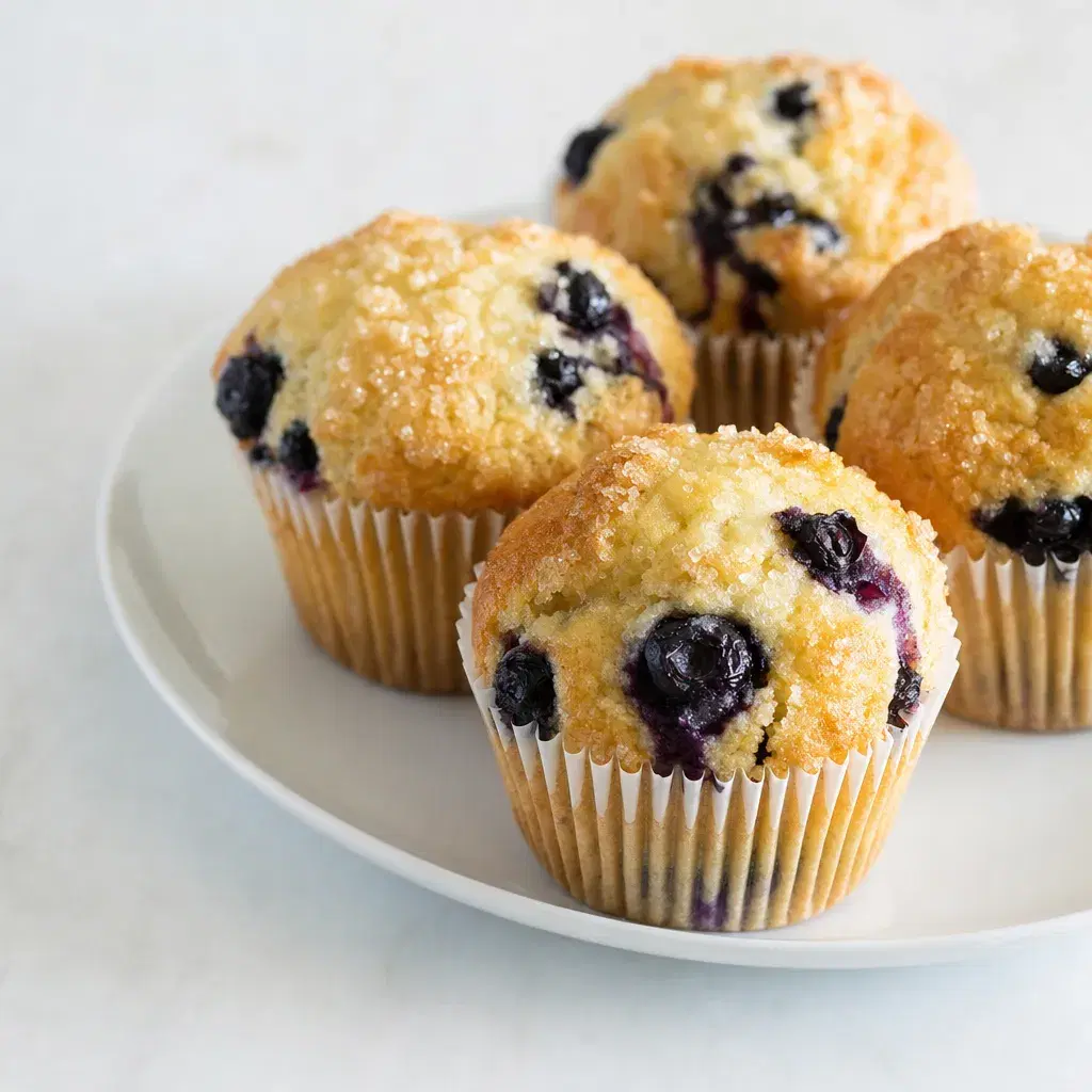 Classic Blueberry Muffins