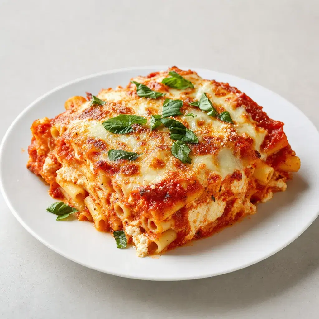 Italian-American Baked Ziti recipe combo