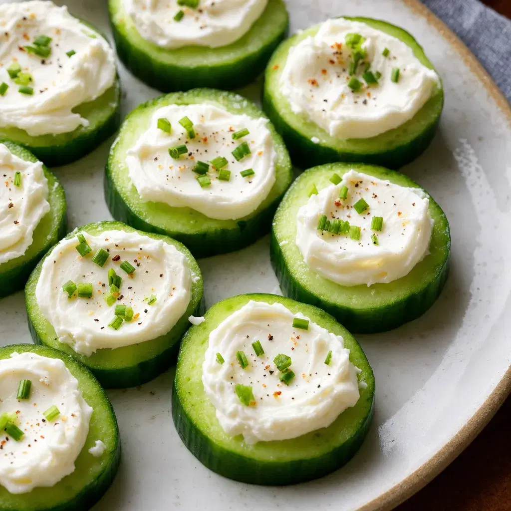 Cucumber Cream Cheese Rounds recipe combo