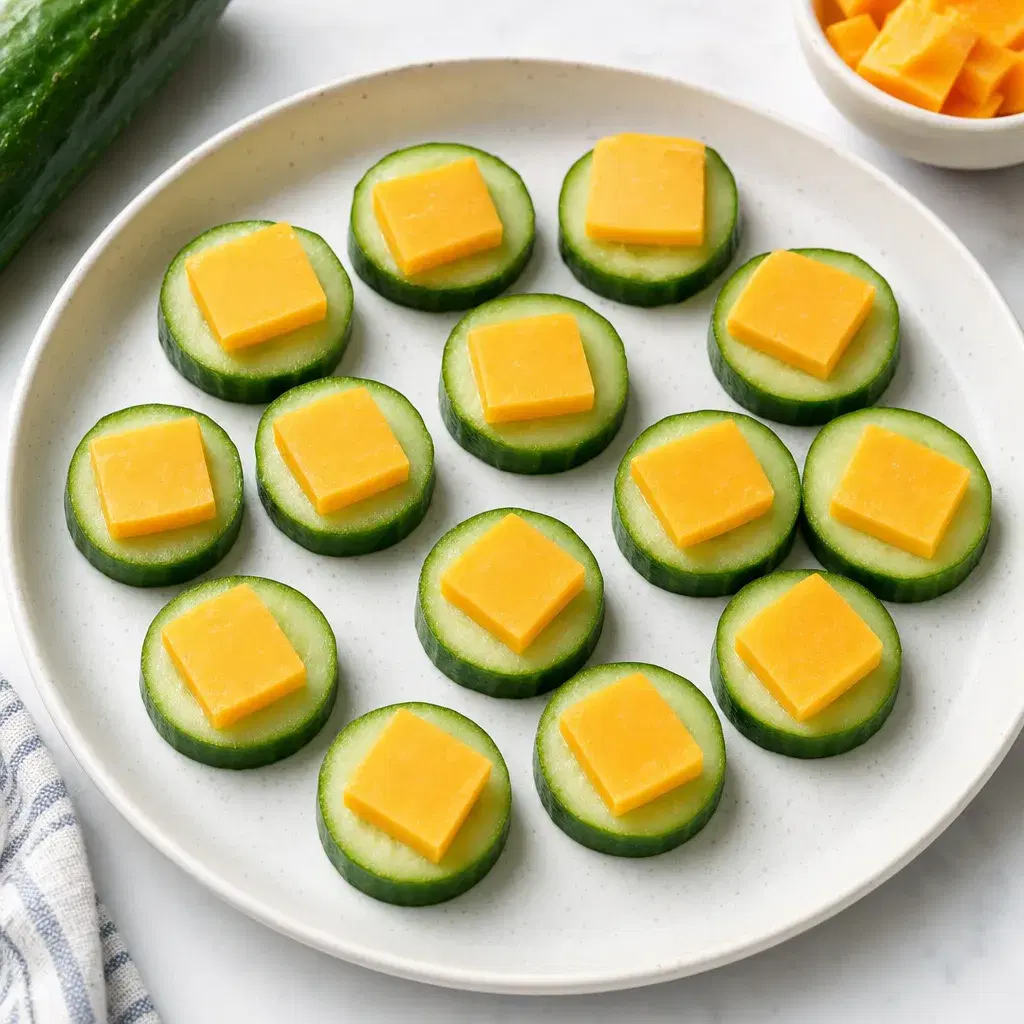 Cucumber Cheddar Bites recipe combo