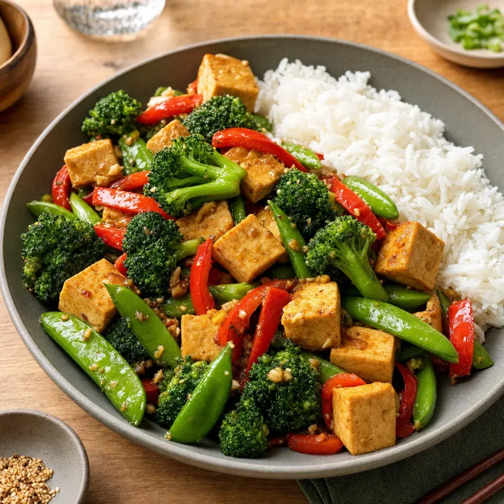 Tofu Broccoli Stir-Fry