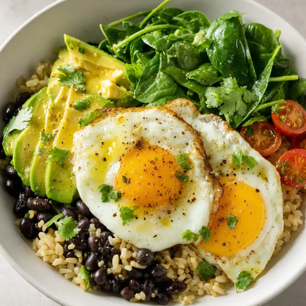 Brown Rice Avocado Egg Bowl recipe combo