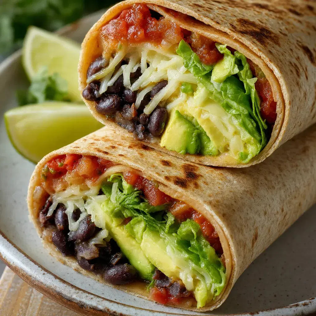 Black Bean Avocado Wraps recipe combo