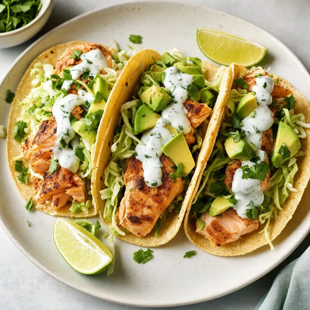 Salmon Tacos recipe combo