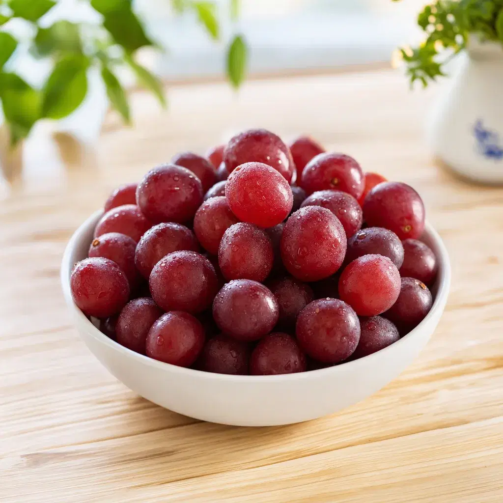 Chilled Red Grapes recipe combo