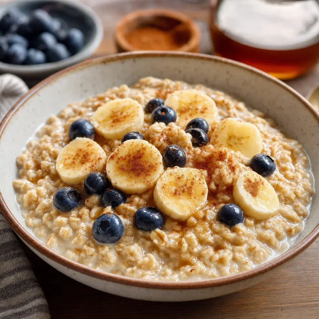 Blueberry Banana Oatmeal recipe combo