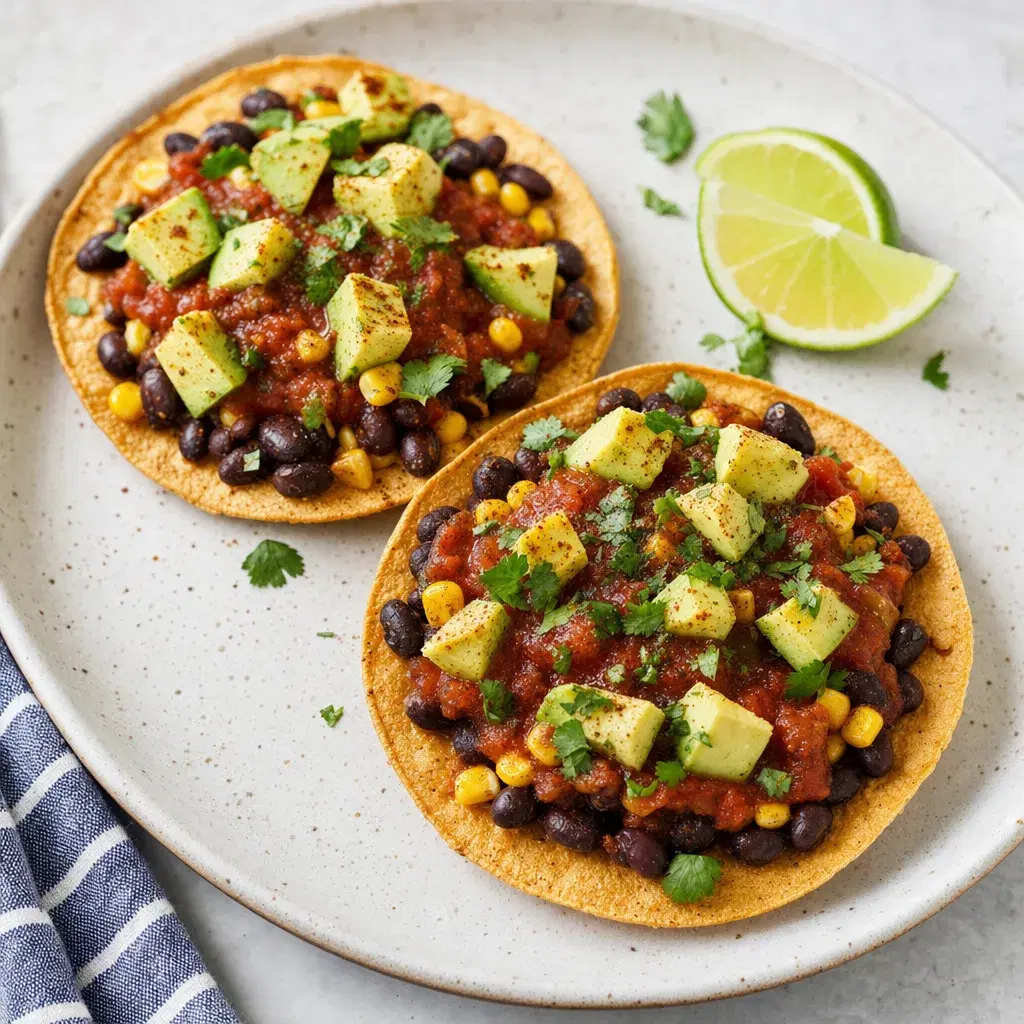 Smoky Bean Corn Tostadas recipe combo