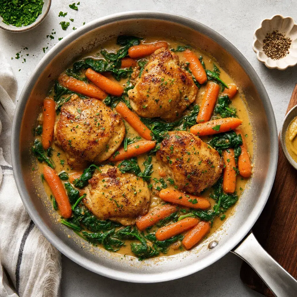Honey Mustard Chicken Skillet recipe combo
